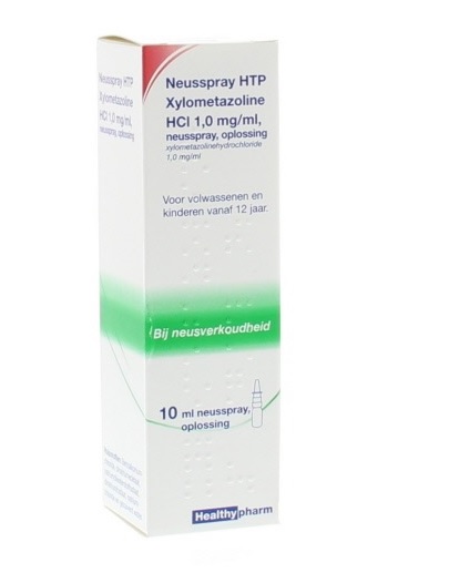 Healtypharm neusspray Xylometazoline 10ml € 3.63